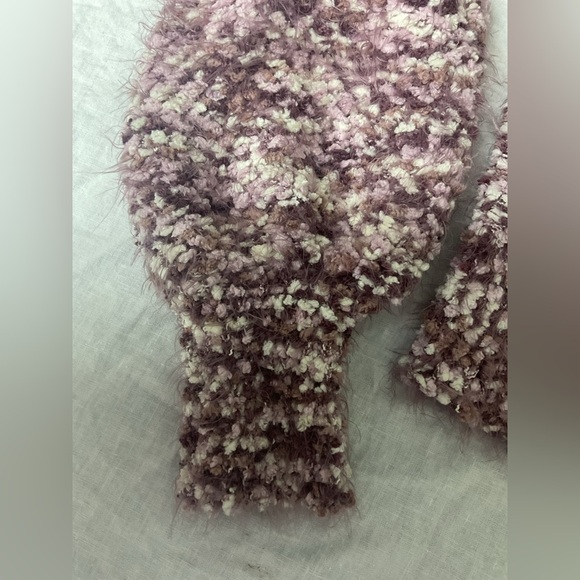 Adyson Parker Textured Knit in Purple and Cream - Picture 9 of 9